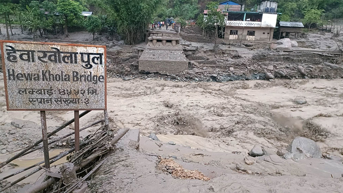 हेंवाले बहाव बदल्दा तटीय क्षेत्रमा जोखिम